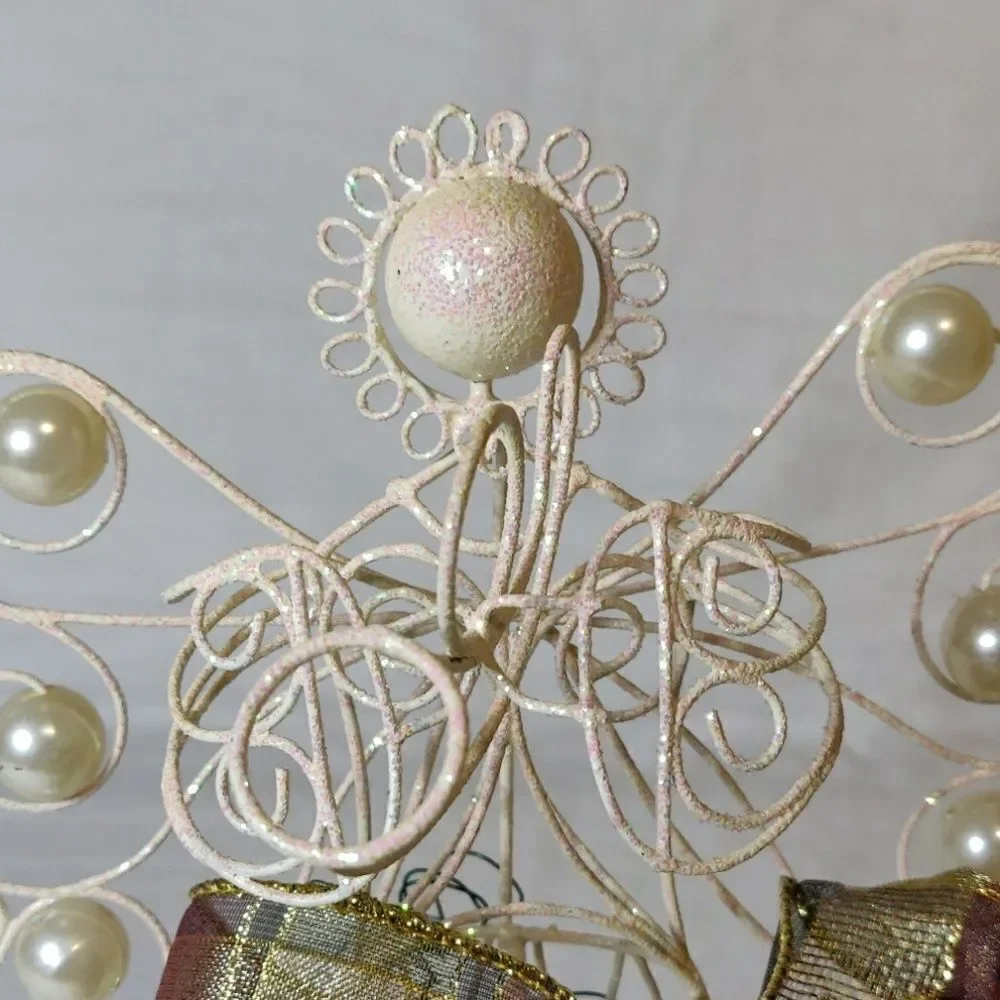 Music‎ Making Angel with Faux Pearl Accents